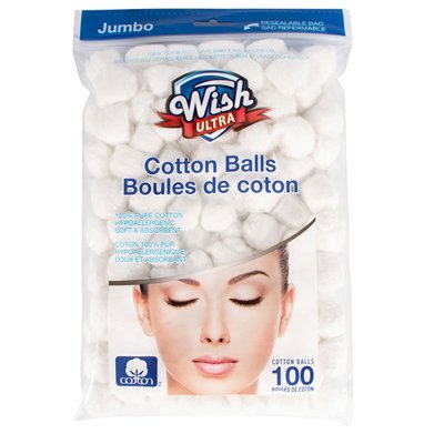 Wish Cotton Balls 100CT