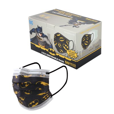 DC Children Mask 50PK Batman