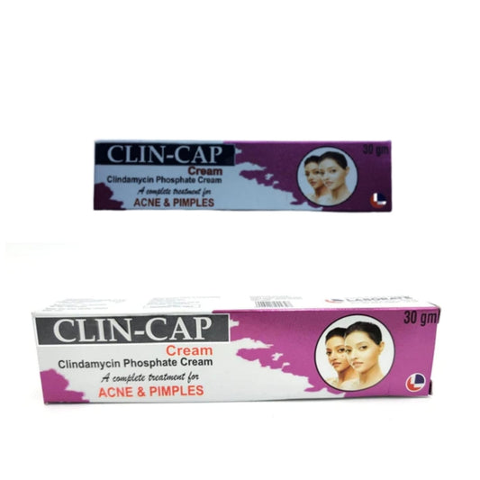 Clin-Cap (Clindamycin Phosphate Cream for acne and pimples treatment)