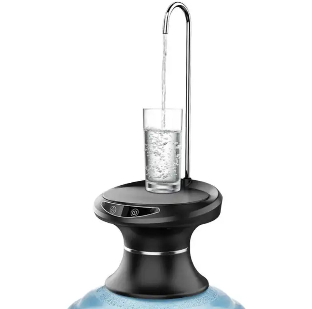 Water bottle dispenser pump